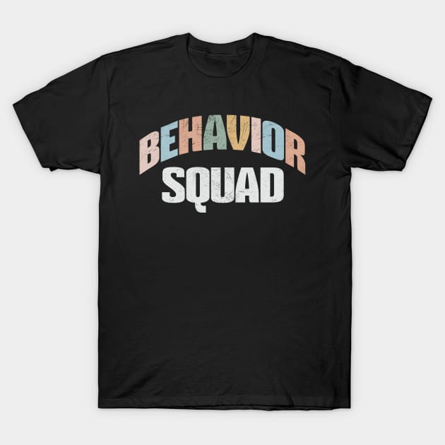 Behavior-Squad T-Shirt by Quincey Abstract Designs